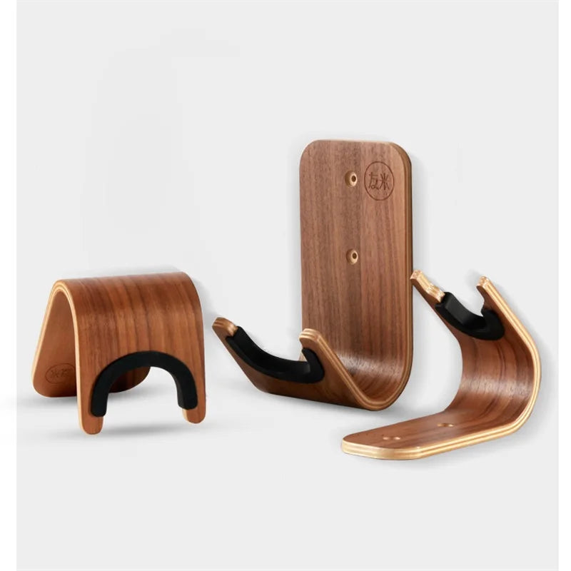 Wall-Mounted Stringed Instrument Hanger — Space-Saving Guitar & Musical Instrument Holder