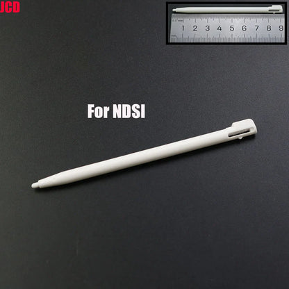 White Plastic Telescopic Stylus Pen — Touch Screen Stylus for 2DS/3DS/New 2DS LL XL/New 3DS XL/NDSL/NDSi/NDS
