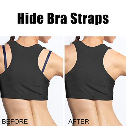 4-Color H-Shaped Anti-Slip Bra Strap Buckles – Cross Strap Underwear Accessories
