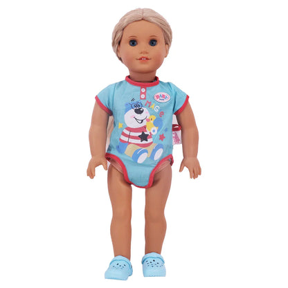Official Doll Clothes & Accessories – Matching Style Outfits for 18-Inch American & 43cm Reborn Baby Dolls, Our Generation Girl Toys Gift