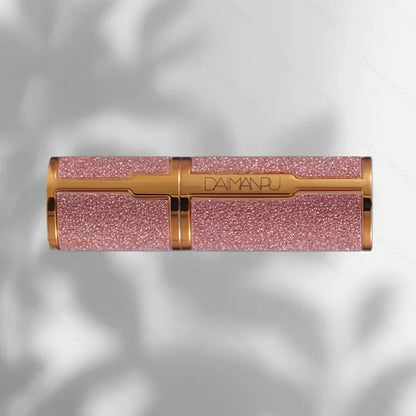 Rose Smoke Powder Lipstick – Glossy Velvet, Waterproof, Durable Starry Shine Lip Color
