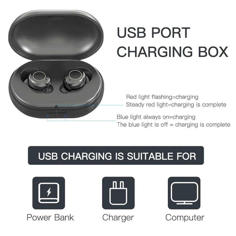Affordable Rechargeable Mini Sound Amplifier: Portable ITE Hearing Aid for Deaf Users