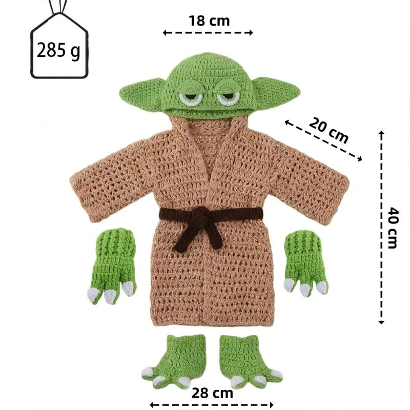 Baby Halloween Cosplay Costume - Cute Soft Newborn Outfit for Studio Photography & Photoshoot Props