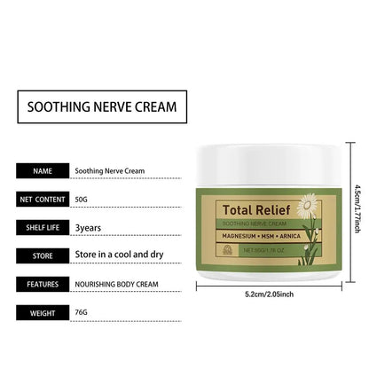 Magnesium Soothing Body Cream - Deep Moisturizing Muscle & Joint Comfort Cream for All Skin Types