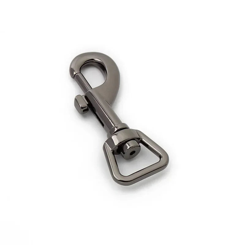 Auto-Locking Dog Leash Carabiner Clip – Swivel Rotating Ring Pet Hook for Outdoor Walking, Keychain & Pet Accessories