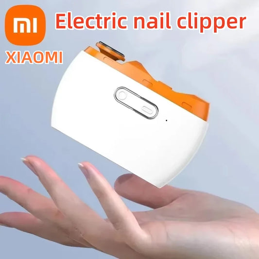 Xiaomi 2-in-1 Smart Electric Nail Clippers – Automatic Polished Armor Trim for Children’s Nail Care