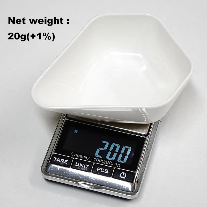 LILYDRIP PP Coffee Dosing Tray with V-Shape Outlet - Beans Dosing Feeder, 20g Net Weight