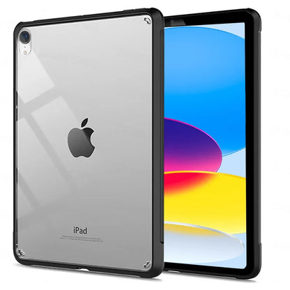 Transparent Silicone Case for iPad Pro 11, 10.2 9/8/7 Gen, 9.7 5/6 Gen, Air 4/5 10.9, Mini 4/5/6