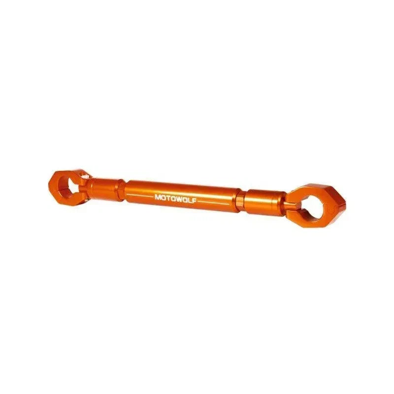 22mm CNC Aluminum Motorcycle & Scooter Crossbar – Reinforced Mount Bracket for Phone, GPS, Spotlight & Headlights