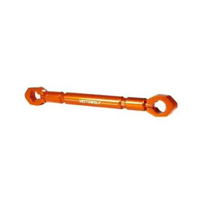 22mm CNC Aluminum Motorcycle & Scooter Crossbar – Reinforced Mount Bracket for Phone, GPS, Spotlight & Headlights