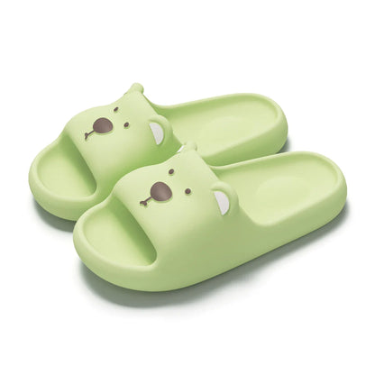 Pillow Rabbit Slippers for Women & Men – Comfy House Slides & Shower Sandals with Cushioned Thick Sole