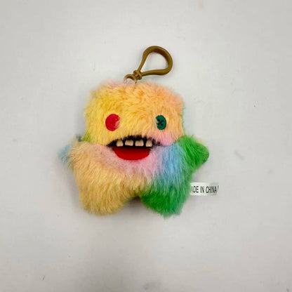 Fuggler Funny Ugly Monster Plush Keychain – 12cm Kawaii Rabbit Stuffed Toy Pendant, Cute Gift for Kids