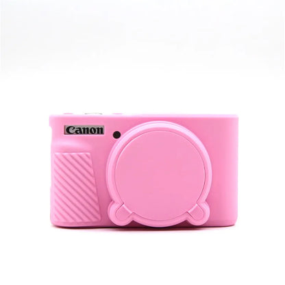 Canon PowerShot SX730 SX740 Silicone Camera Case - Soft Rubber Protective Skin Cover Bag for SX740HS Digital Camera