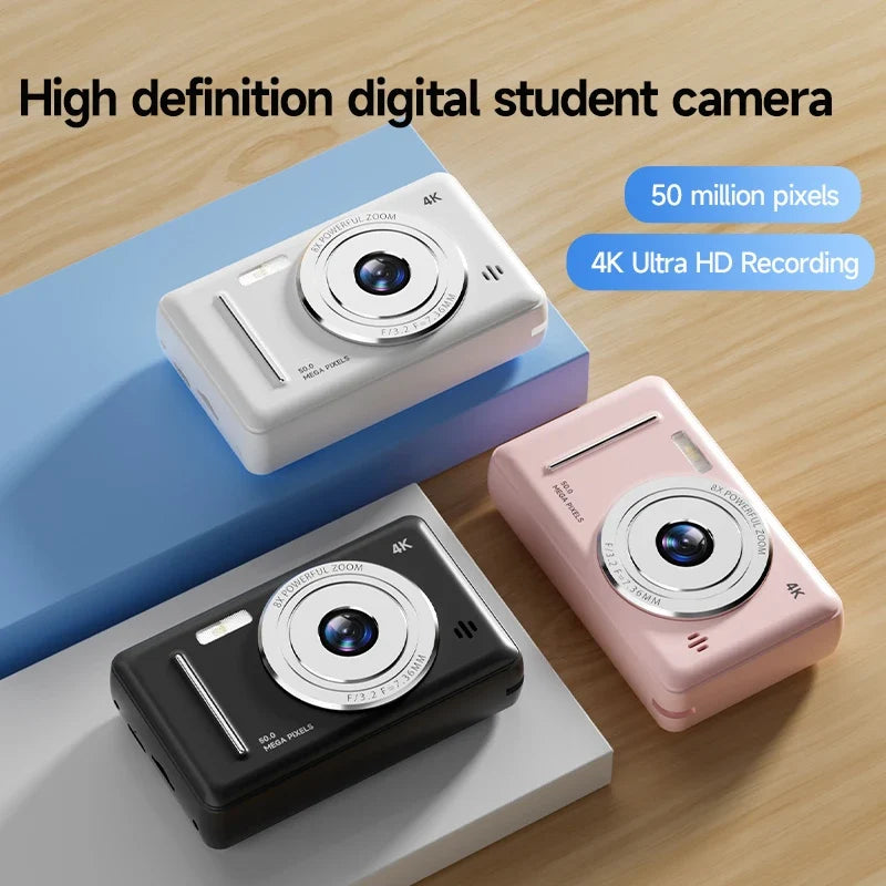 Xiaomi Mijia 4K Digital Camera - 50MP HD Retro Compact Camera with Dual Flash, Auto Focus & Portable Entry-Level Design