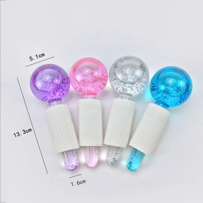 Face Roller Ice Globes – Tightening, Redness Soothing & Wrinkle Removing Facial Massager for Skin Care