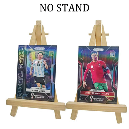 Panini DIY Star Football Card – Messi & Ronaldo Collectible, Homemade Gift for Christmas & Birthday