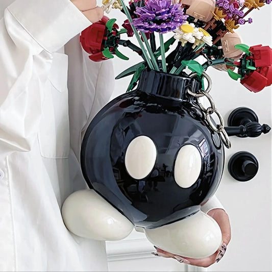 Original High-Style Ceramic Boom Vase – Ins-Style Home Decoration for Living Room, Corridor, Entrance & Balcony