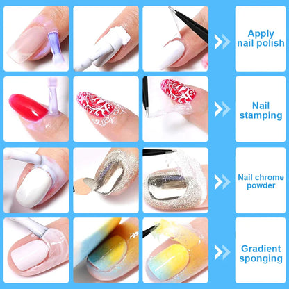 15ml Nail Peel-Off Liquid Latex Tape – Cuticle Guard & Nail Edge Protector for Manicure