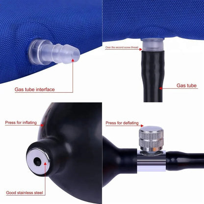 Super PDR Locksmith Pump Wedge Tools - Auto Air Wedge Airbag Lock Pick Set for Car Door Opening, Sizes S, M, L