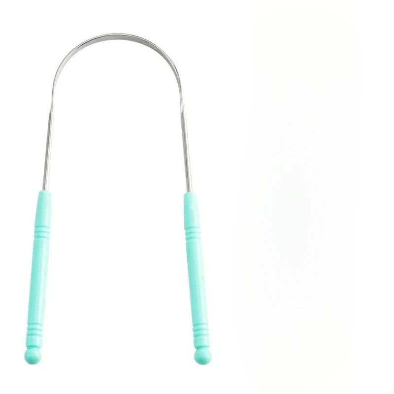 Stainless Steel Tongue Scraper – High-Quality Oral Tongue Cleaner Brush for Superior Oral Hygiene