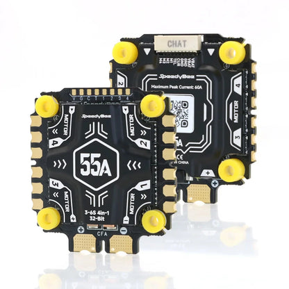 SpeedyBee F405 V5 55A Pro Stack - 32-Bit FC & ESC with OX32 Firmware for RC Model Aircraft