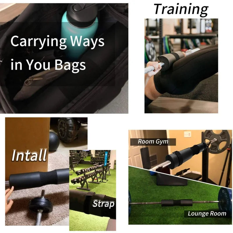 Barbell Squat & Hip Thrust Shoulder Pad | Foam Weight Lifting Cover for Men & Women, Gym Fitness Training Equipment