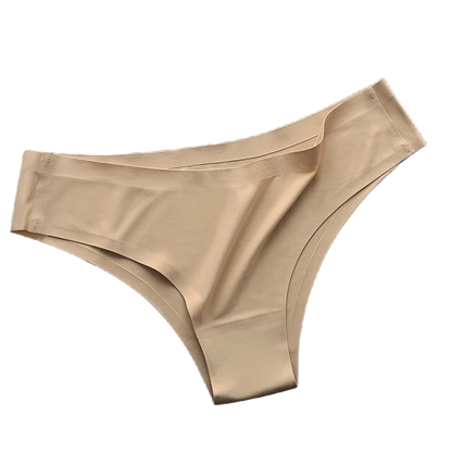 4PCS Seamless Ice Silk G-String Panties for Women – Low Waist, Soft Ultra-Thin Sexy Underwear Briefs