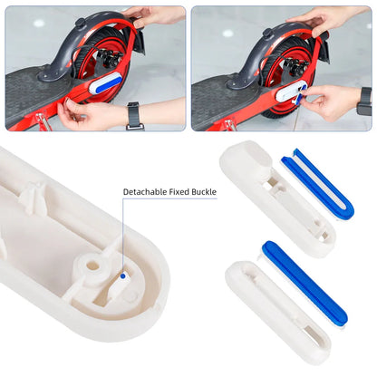 Electric Scooter Wheel Cover Hub Cap with Reflective Stickers for Xiaomi Mi 1S Pro 2 M365 - Protective Shells and Accessories