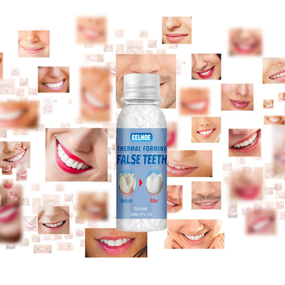 Resin False Teeth & Solid Gums — Temporary Filling Material for Dentistry, Oral Care, Denture Restoration 20/30ml