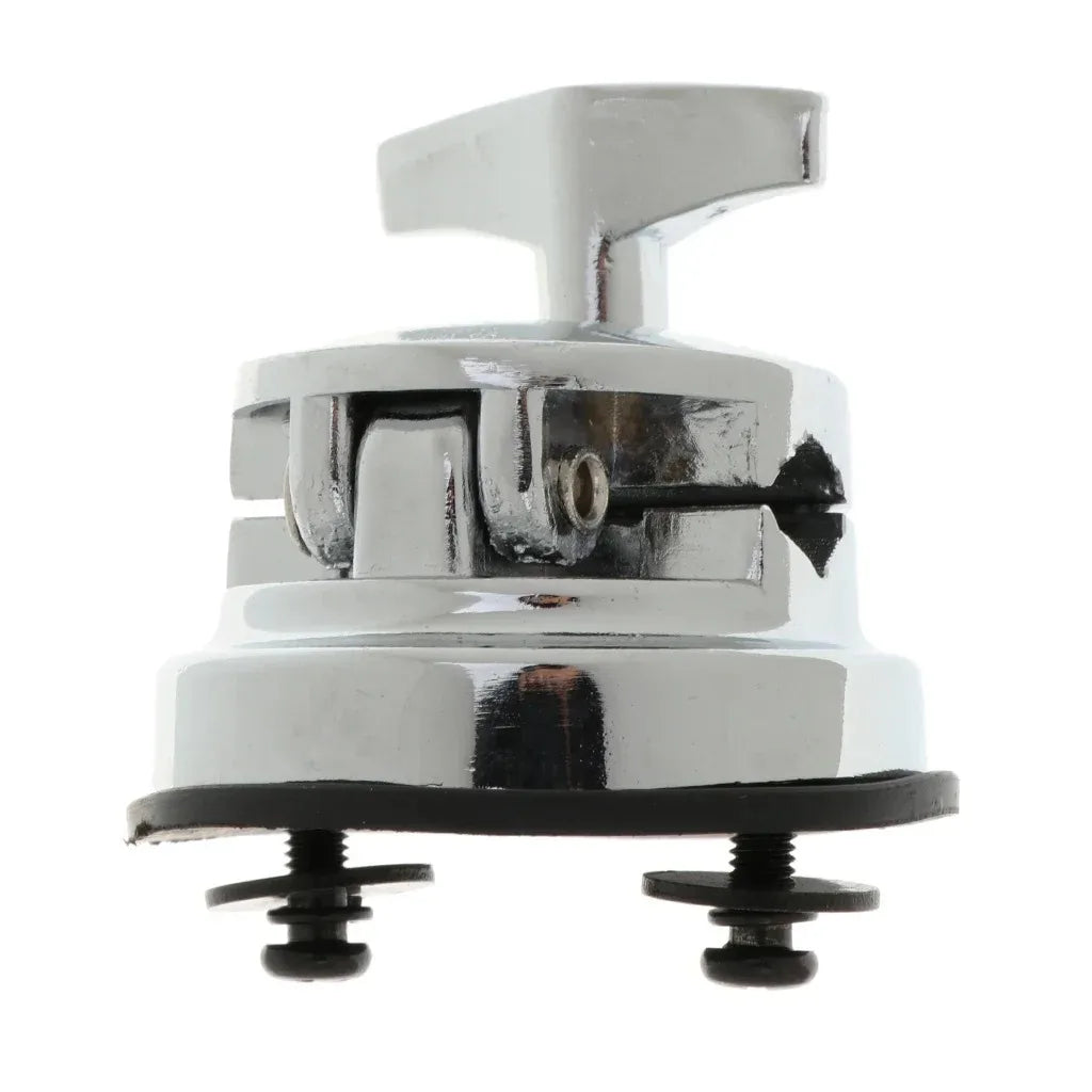 Tom Drum Holder Base Plate - Drum Rack Clamp Mount Bracket Replacement Percussion Accessory