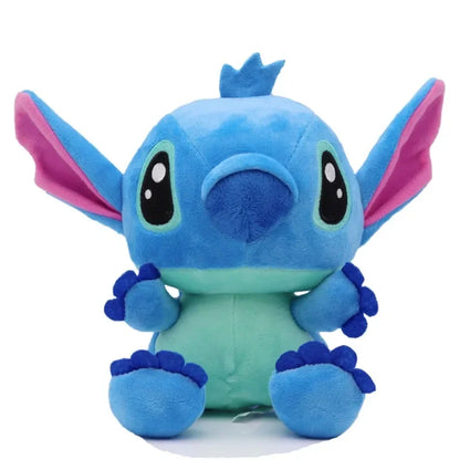 Authentic Disney Stitch Plush Toy 20-25CM - Lilo & Stitch Stuffed Kawaii Pillow Doll for Kids Birthday Gift