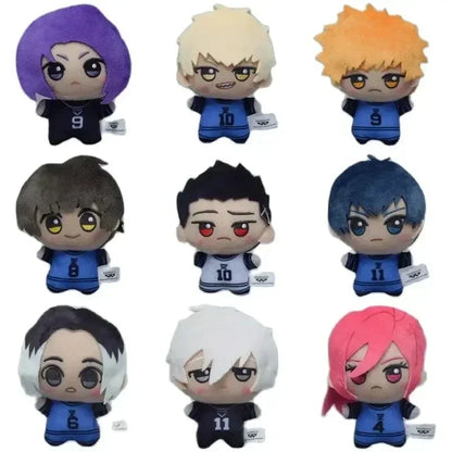 10cm Blue Lock Plush Keychain – Nagi, Seishiro, Chigiri, Hyoma, Gagamaru & Gin Soft Bag Pendant Toy Gift
