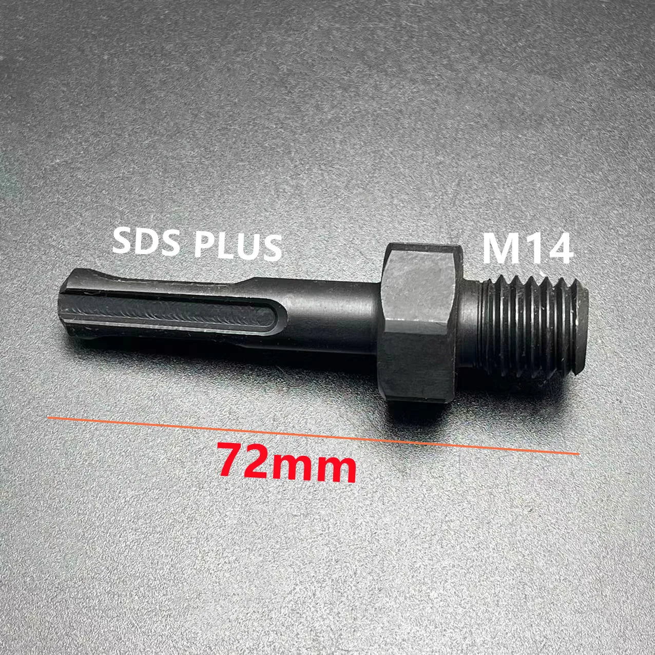 Universal Angle Grinder Adapter: M10 M14 to 5/8-11 Thread Converter - Connects Polishing Pads, Saw Blades, Hole Saw Tools