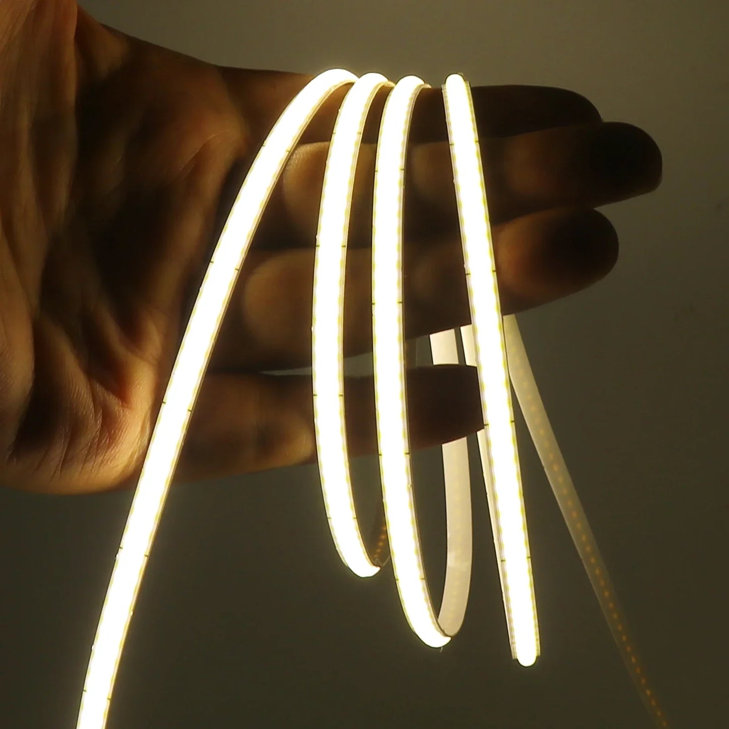 DC 5V USB COB LED Strip Light – Flexible 3mm/5mm/8mm Ribbon Rope in Multiple Colors for TV Backlight & Home Decor