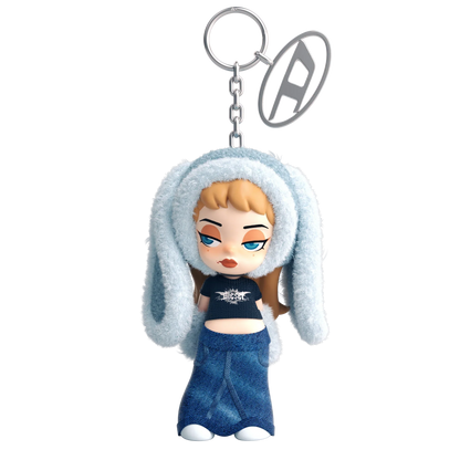 DIESEL x Dolores Limited Edition Plush Pendant – Hanging Bag Accessory Toy