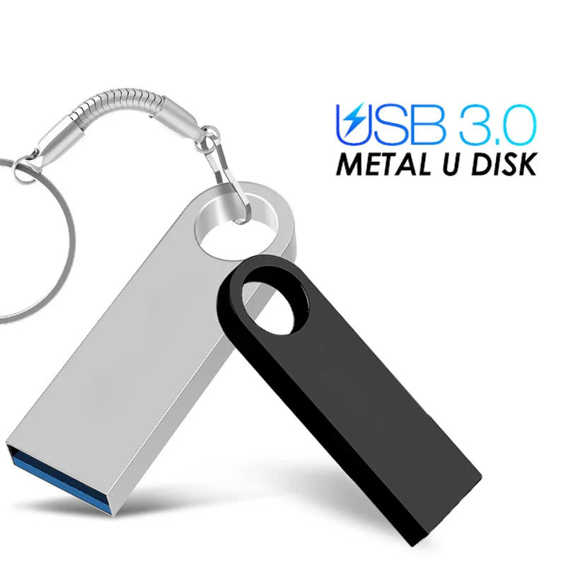 USB 3.0 Flash Drive - High-Speed Pendrive 128GB, 64GB, 32GB, 16GB, 8GB Stick Storage