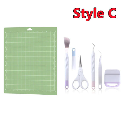 Portable Vinyl Weeding Tools Kit – DIY Craft Tool Set for Silhouette Cameo & Cricut Machines