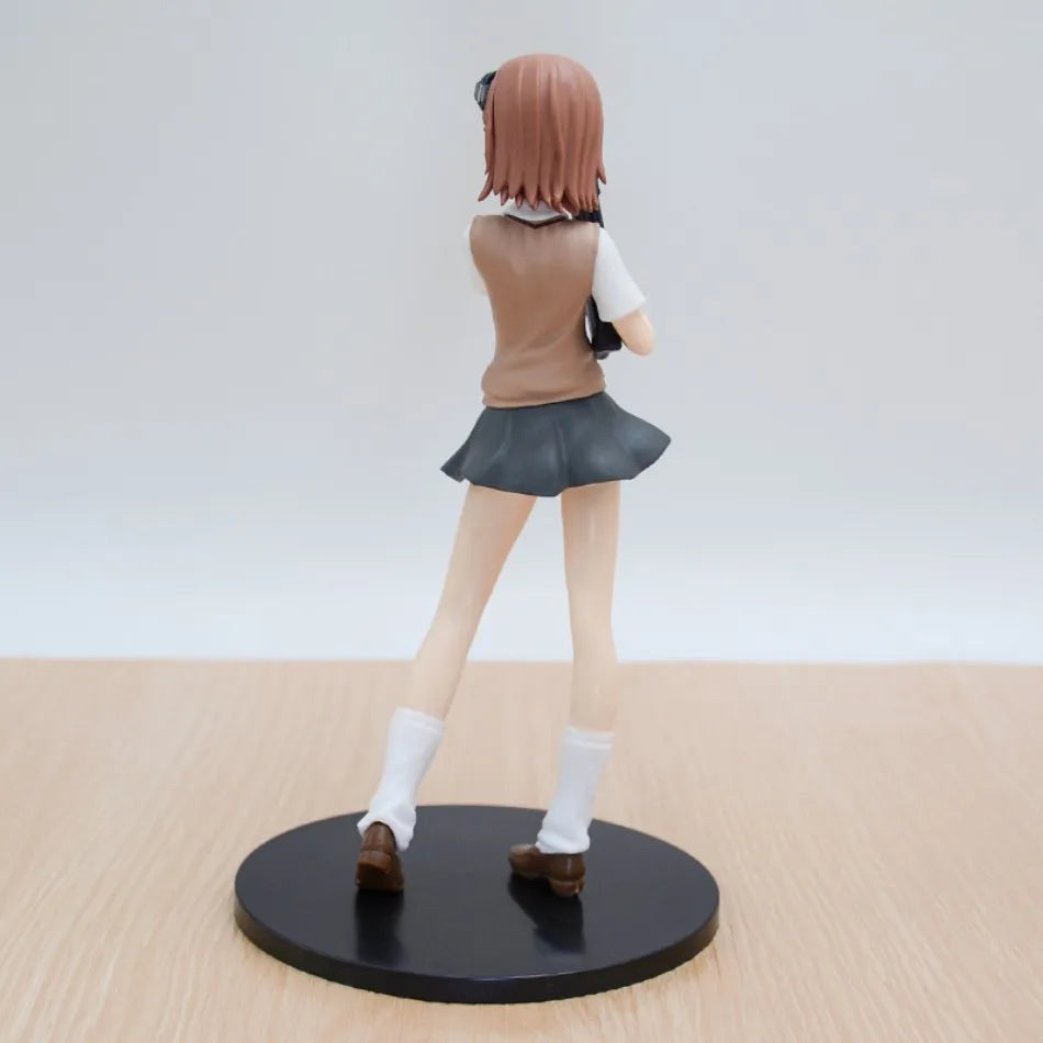 17cm Misaka Mikoto Anime Figure — A Certain Magical Index & Railgun PVC Action Toy, Cartoon Collectible Gift