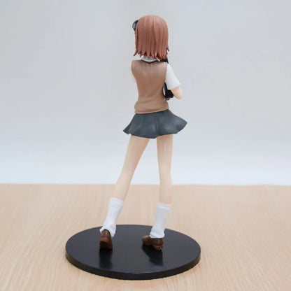 17cm Misaka Mikoto Anime Figure — A Certain Magical Index & Railgun PVC Action Toy, Cartoon Collectible Gift