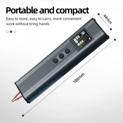 FS01 11-Gear Adjustable Handheld Spot Welder – Battery Welding Tool for 0.3mm Nickel Belt & 18650 Lithium Cells