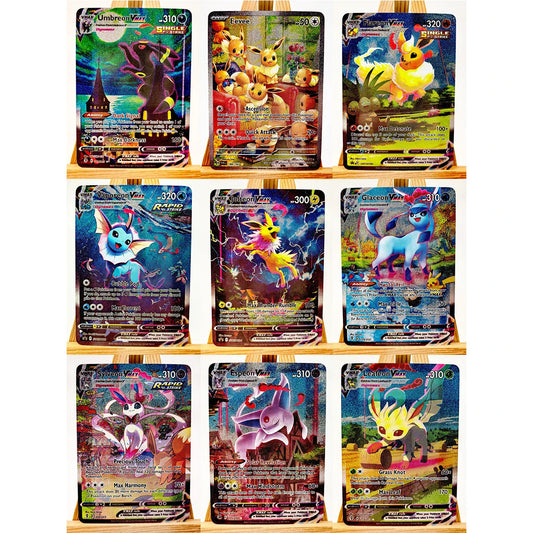 Umbreon, Eevee, Sylveon, Leafeon & Glaceon Anime Toys – Collectible Game Cards & Hobby Figures for Fans & Collectors