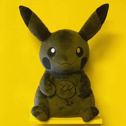30cm Dark Pikachu Plush — Pokémon X Fragment Anime Kawaii Pop Doll, Pillow & Birthday Gift