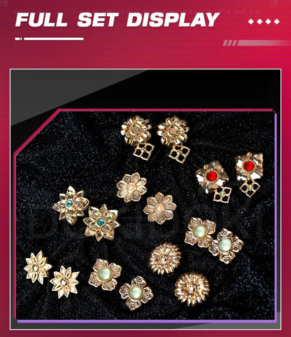 Rumii Miraa Zoeyy Cosplay Earrings — DokiDoki Metal Headwear for Halloween & Costume Accessories