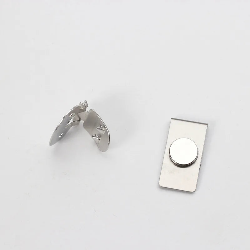 Invisible Magnetic Tie Clip | Stainless Steel Metal Shirt Tie Clip | Automatically Fixed Creative Jewelry for Men | Accessories Gift