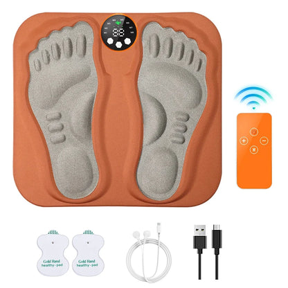 F Remote 3D Smart Foot Massager Pad — 8 Modes, 29 Levels Muscle Relaxation & Leg Slimming Therapy
