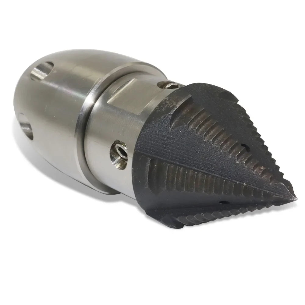 High Pressure Rotating Nozzle 1/2 M22 & 3/8 – Sewer & Sludge Cleaning Water Gun Nozzle for Pressure Washing