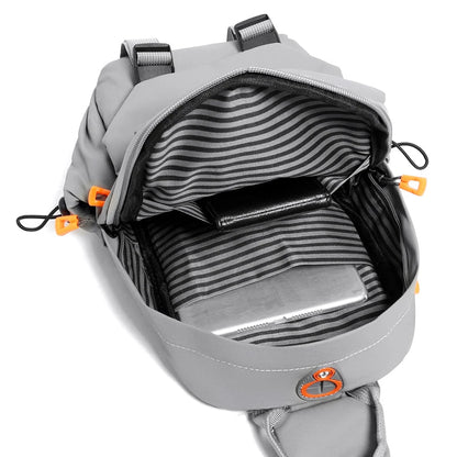 Waterproof Nylon Crossbody Bag for Men – Compact Chest Sling Shoulder Backpack for Travel & Outdoor Hiking