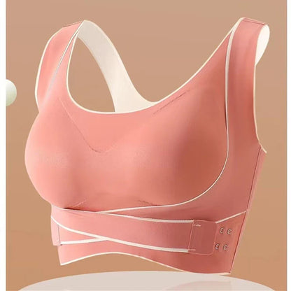 No Trace Sports Bra for Women — Shockproof, Anti-Sagging, Gathered Fit, Beautiful Back Yoga & Fitness Vest, Wire-Free