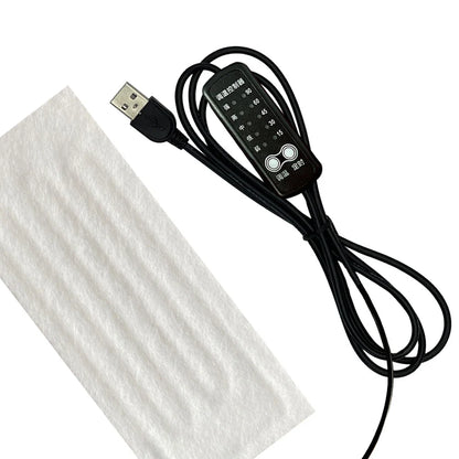 USB 5V Electric Heating Pad - Warm Paste Film for Cervical, Clothes, Vest, Jacket, Shoes & Socks