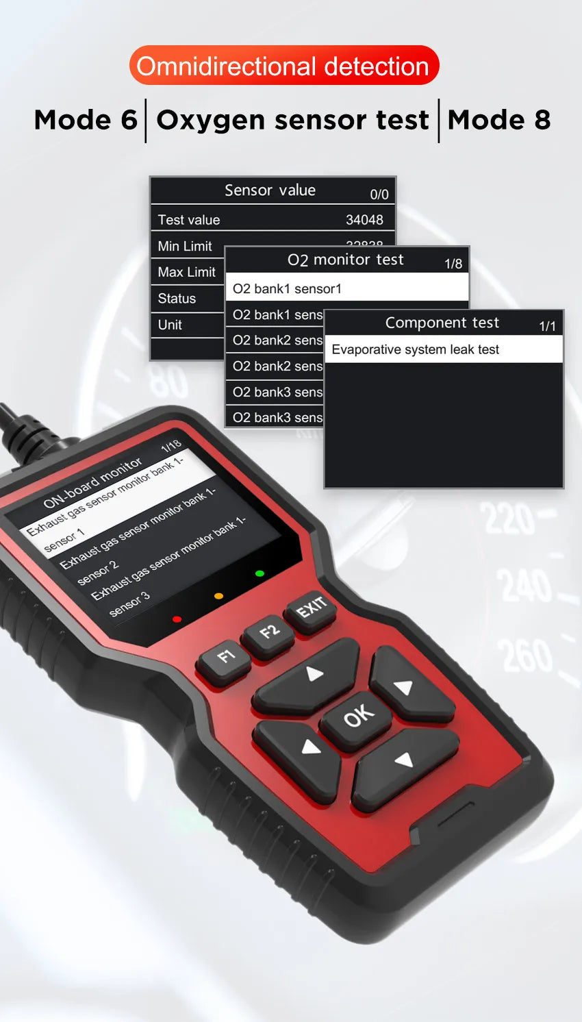V519 Professional OBD2 Scanner – EML327 Car Diagnostic Tool & Code Reader for Troubleshooting